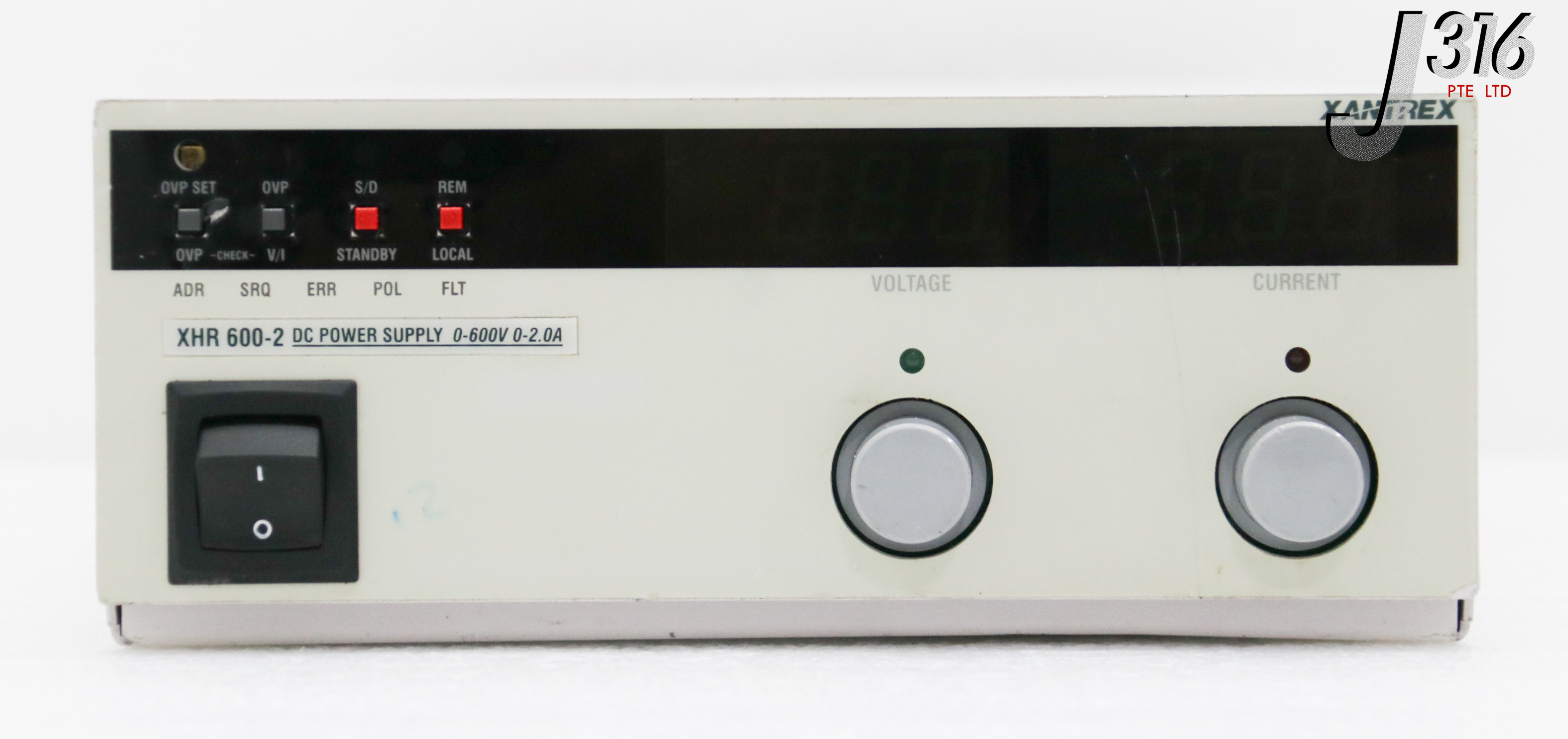 アン 34612 XANTREX PROGMABLE DC PS. 600V 2A, AMAT 1140-00152 PARTS XHR
